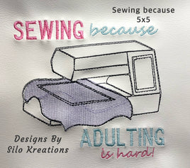 SEWING BECAUSE 5X5