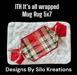 ITH ALL WRAPPED UP MUG RUG 5X7