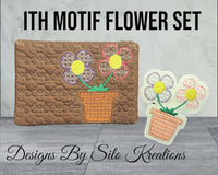 ITH MOTIF FLOWER SET