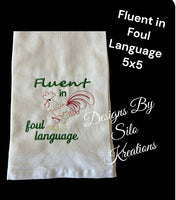 FLUENT IN FOUL LANGUAGE 5X5