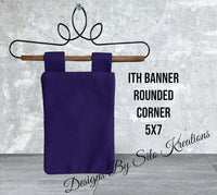 ITH BANNER ROUNDED CORNERS 5X7