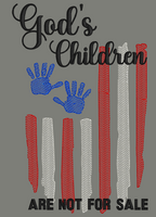 GOD'S CHILDREN FLAG 9X6