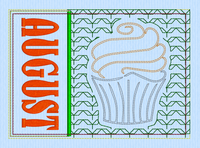 ITH CUPCAKE MUG RUG 5X7 AUGUST