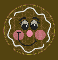 ITH GINGERBREAD FACE SET
