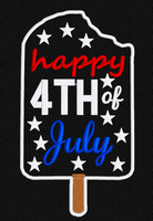 ITH HAPPY 4TH OF JULY BANNER 9X6