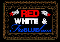 ITH RED WHITE & FAblueLOUS MUG RUG 5X7