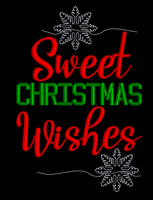 SWEET CHRISTMAS WISHES 5X7