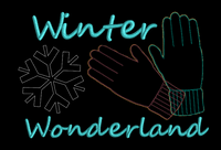 GLOVE SET- WINTER WONDERLAND 9X6 - ALWAYS COLD 24/7 9X6