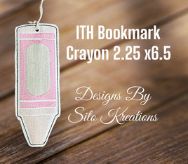ITH Bookmark Crayon 2.25 x6.50