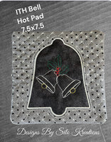 ITH BELL HOT PAD 7.5 X 7.5