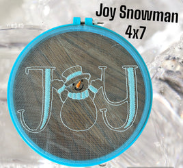 JOY SNOWMAN 4X7