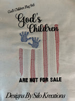 GOD'S CHILDREN FLAG 9X6