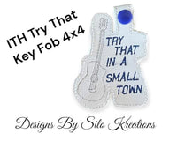 ITH TRY THAT KEY FOB 2.39 X 3.72