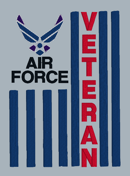 Air Force Veteran 5x7