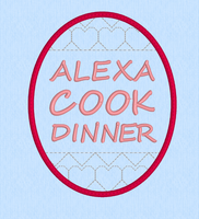 ALEXA COOK DINNER 5X4
