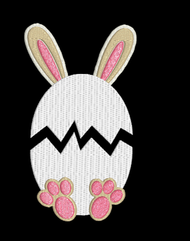 Bunny Egg 5x3