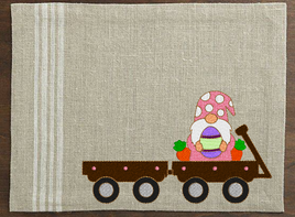 Gnome With Wagon 4x7