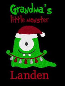 Grandma's Little Monster 5x7