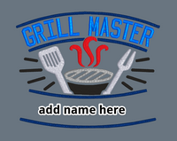 Grill Master Set  (largest hooped needed 5x7