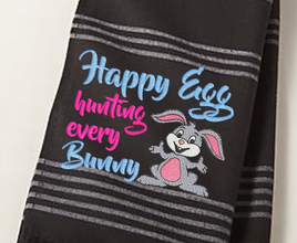 Happy Egg Hunting Every Bunny 5x7