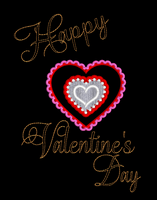 Happy Valentine's Day Heart 5x7