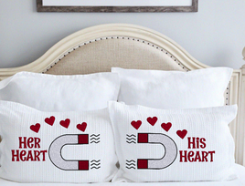 Silo His and Her Heart (9x6 each)