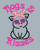Hogs & Kisses 5x4