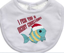 I Fish You A Merry Christmas 5x4