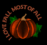 I Love Fall Most Of All 5x4