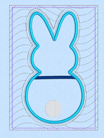 ITH BUNNY MAT WITH POCKET 5X7