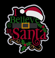 I Believe In Santa 8x8