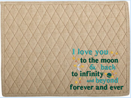 I Love You To The Moon 5x5