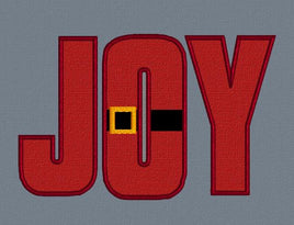Joy Applique 5x7