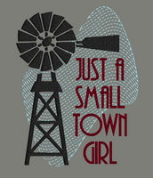 Just A Small Town Girl 5x4