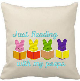 Just Reading With My Peeps 5x7