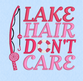 Lake Hair Don't Care  5x5