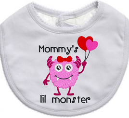 Mommy's lil monster Girl 5x5