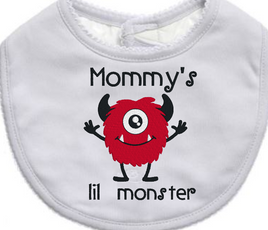 Mommy's lil monster boy 5x5