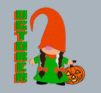 Silo Monthly Calendar Gnome Girl Bundle 5x5 (Jan-Dec)