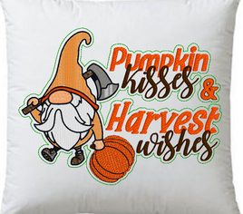 Silo Pumpkin Kisses & Harvest Wishes 8x6