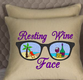Silo Resting Wine Face 9x6