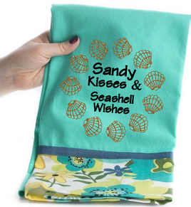 Sandy Kisses & Seashell Wishes 5x5