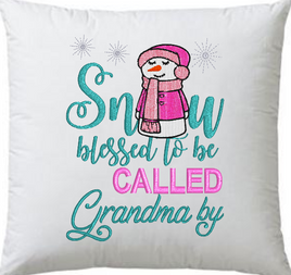 Snow Blessed Grandma 5x7