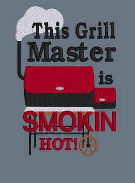 This Grill Master Is Smokin Hot 5x7