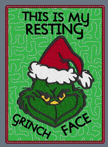 Resting Grinch Face Mug - Penguin Gallery
