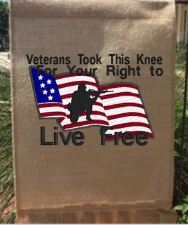 Veterans Took This Knee  9x6
