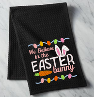 We Believe In The Easter Bunny 8x8, 5x5, 4x4 Bundle 4x4, 5x5, 8x8