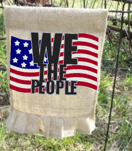 We The People Flag 9x6