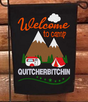 Welcome To Quitcherbitchin 5x7  (3 Parts)