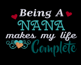 Being A Nana 5x7